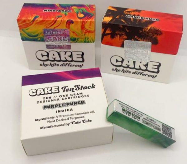 mango kush cake carts